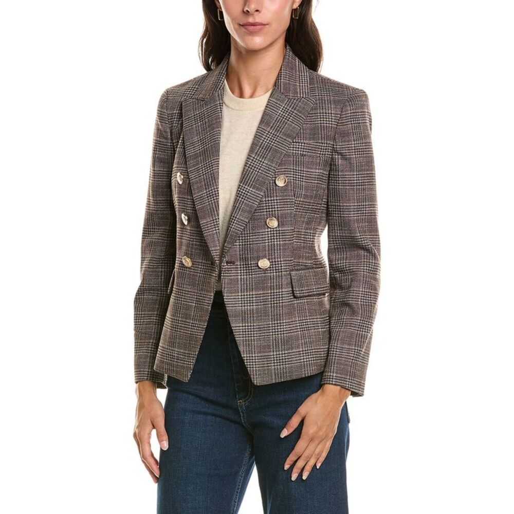 Tahari Asl Womens  Petite Blazer, Brown